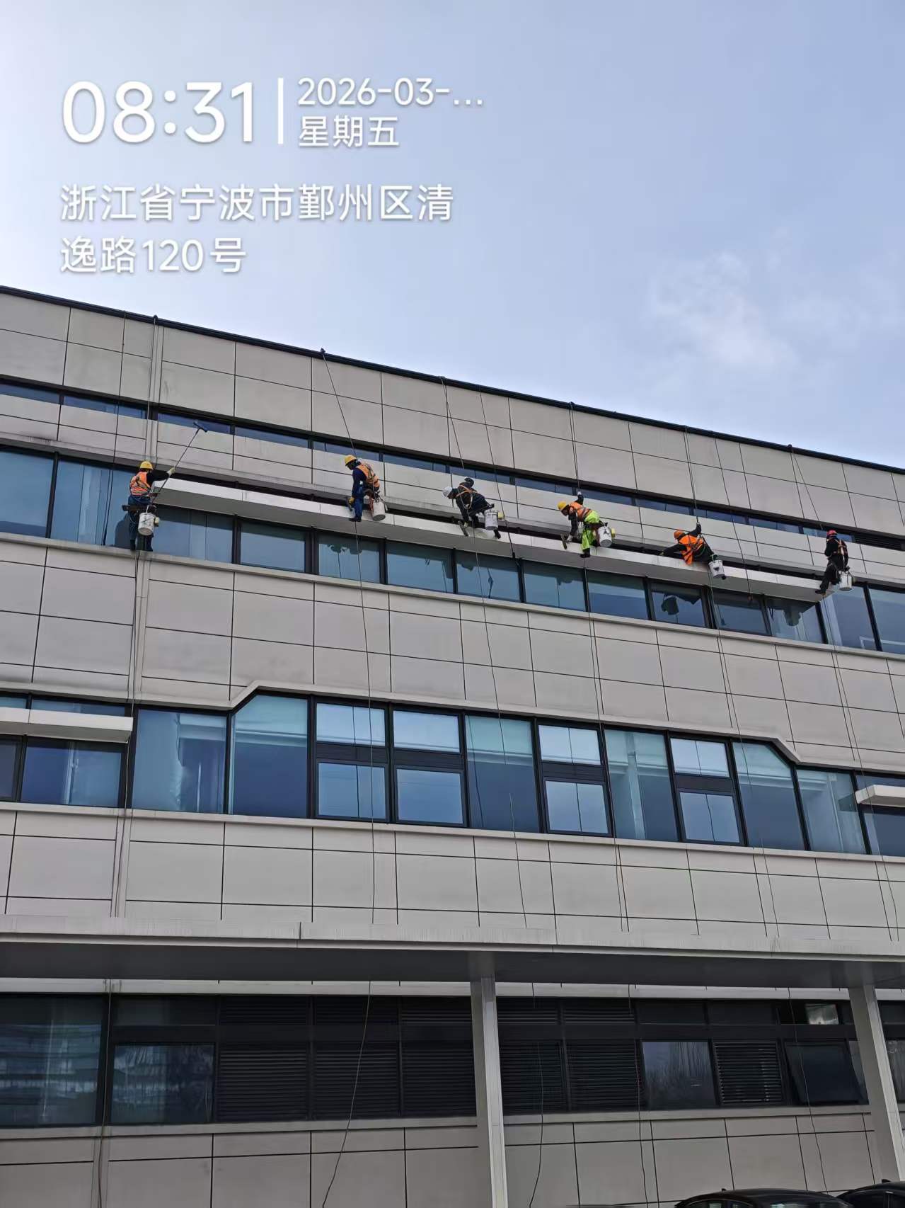 嘉善高空幕墙清洗